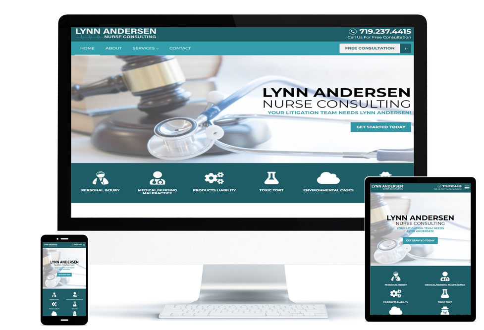 Lynn Andersen Nurse Consulting portfolio set