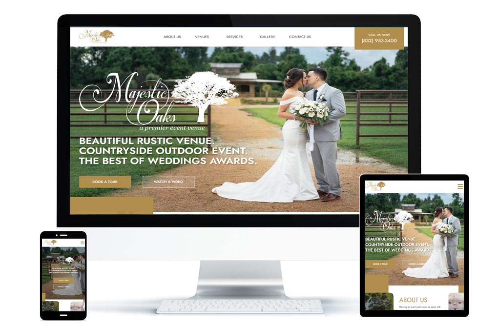 Majestic Oaks Event Venue portfolio set